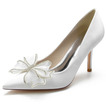 Svatební boty na vysokém podpatku svatební sandály na vysokém podpatku saténové svatební boty pro družičku